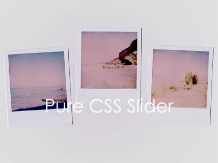 CSS のみでサムネイルナビ付きスライダーを表現してみる